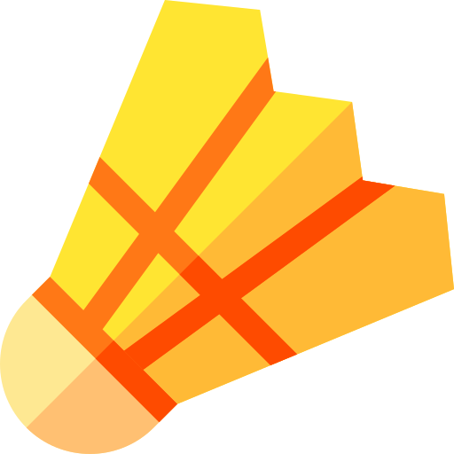 バドミントン Basic Straight Flat icon