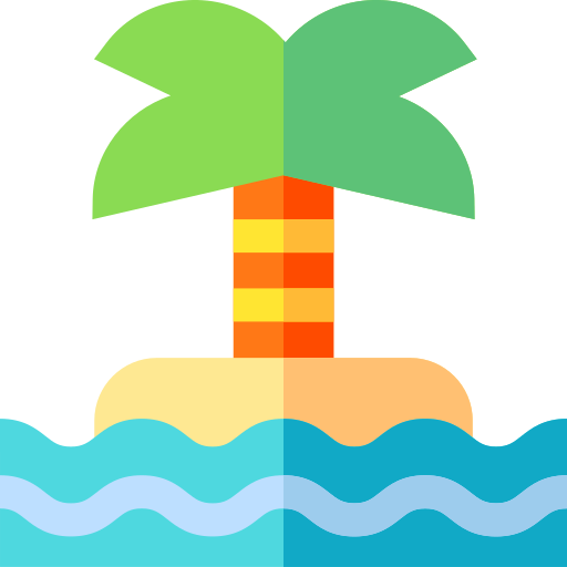 insel Basic Straight Flat icon