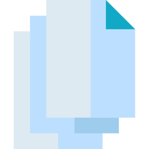 Sheet Basic Straight Flat icon