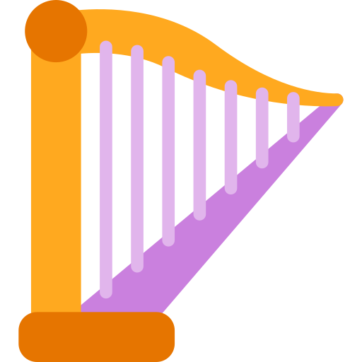 Harp Berkahicon Flat icon