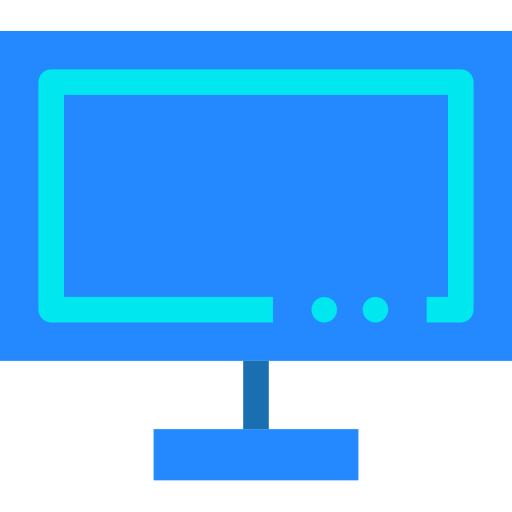 Televisión Berkahicon Flat icono