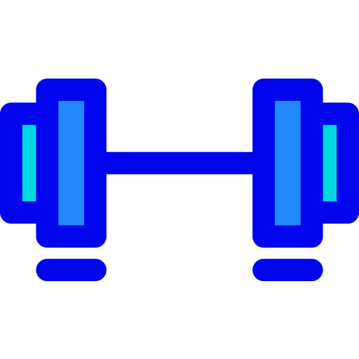 Dumbbell Berkahicon Lineal Color icon