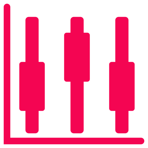 Candlestick Generic color fill icon