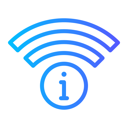 Wifi signal Generic gradient outline icon