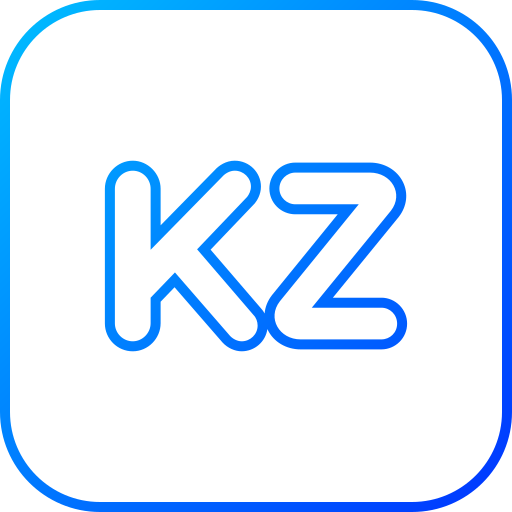 kazachstan Generic gradient outline ikona