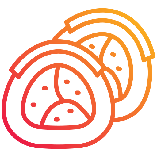 Sushi roll Generic gradient outline icon