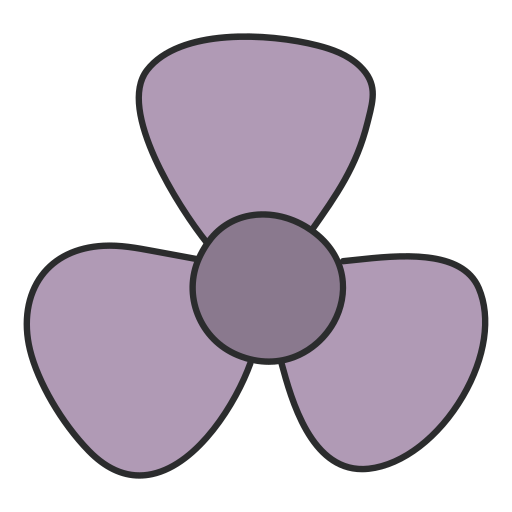 bloem Generic color hand-drawn icoon