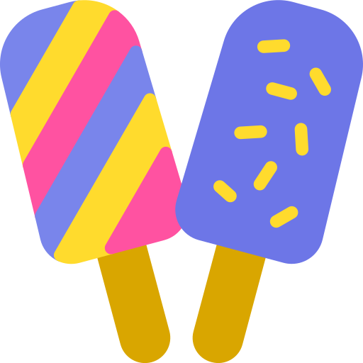 crème glacée Berkahicon Flat Icône