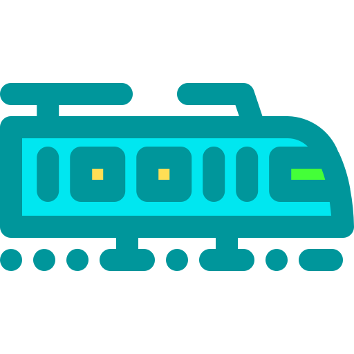 Train Berkahicon Lineal Color icon