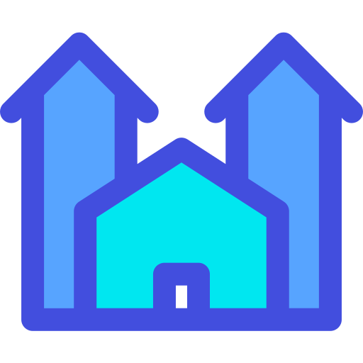 집 Berkahicon Lineal Color icon