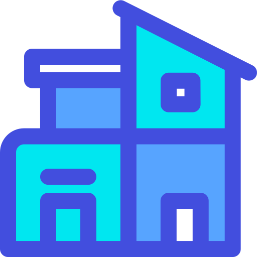 현대 집 Berkahicon Lineal Color icon