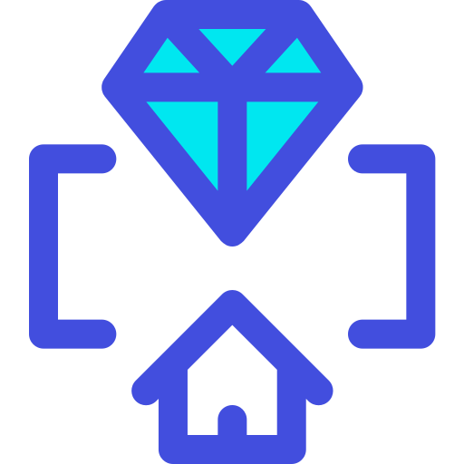 Casa Berkahicon Lineal Color icono