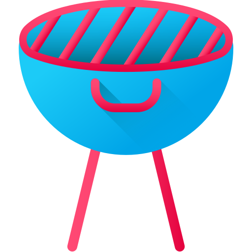 grill 3D Color icon