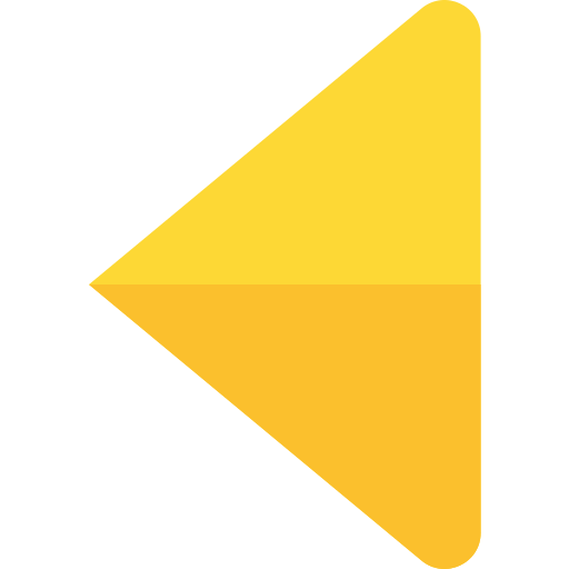 trójkąt Pixelmeetup Flat ikona
