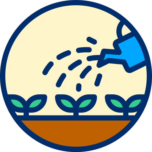 water geven Berkahicon Circular icoon