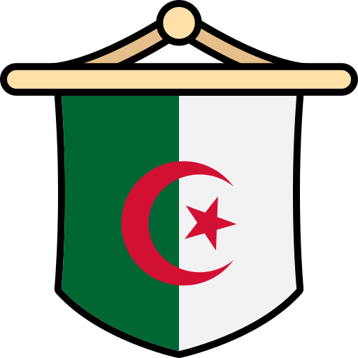 flaga algierii Generic color lineal-color ikona