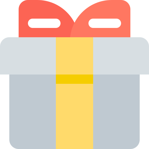 선물 Pixelmeetup Flat icon