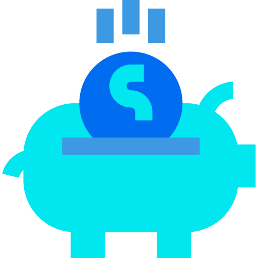 Piggy bank Berkahicon Flat icon