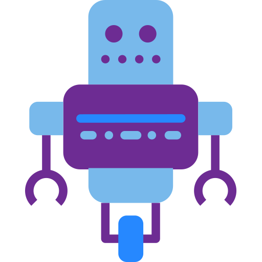 robot Berkahicon Flat icoon