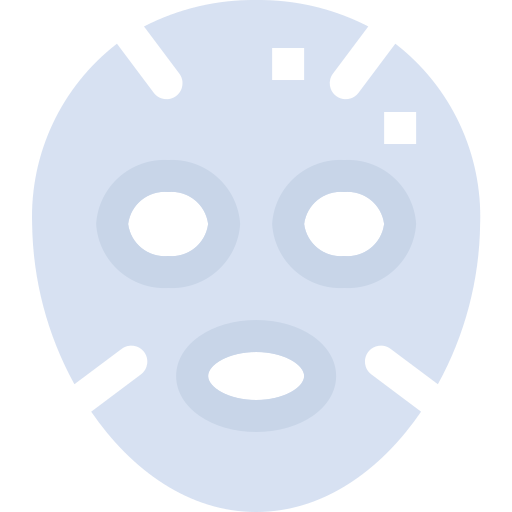 Máscara facial Pixelmeetup Flat icono