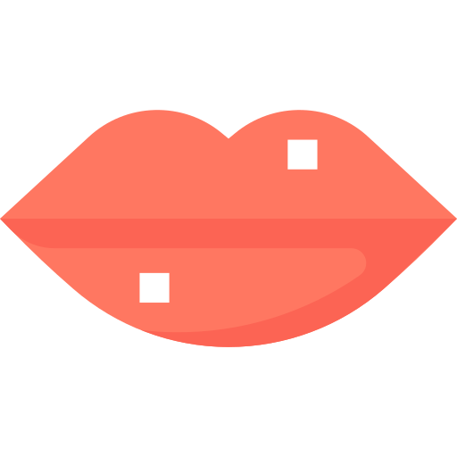 Lips Pixelmeetup Flat icon