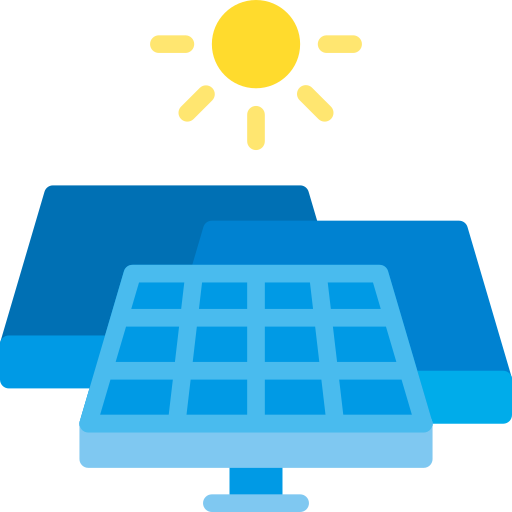 Panel solar Berkahicon Flat icono