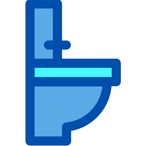 Toilet Berkahicon Lineal Color icon