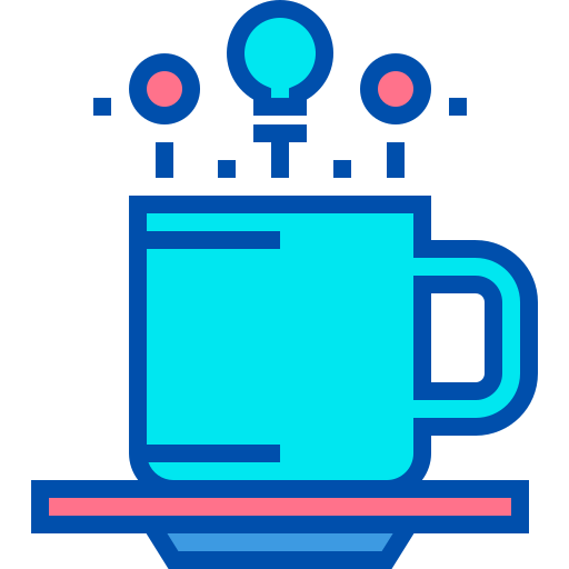 커피 컵 Berkahicon Lineal Color icon