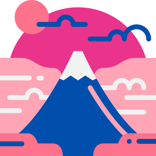 Fuji mountain Berkahicon Flat icon