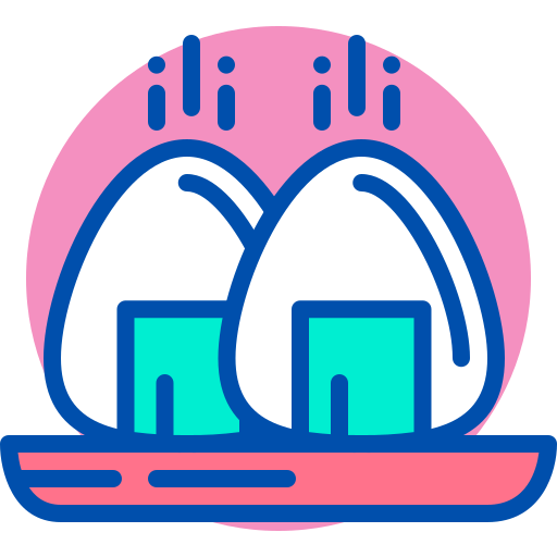 Onigiri Berkahicon Lineal Color icono