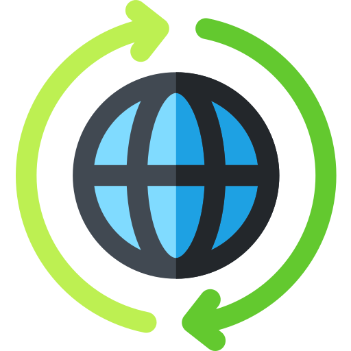 weltweit Basic Rounded Flat icon