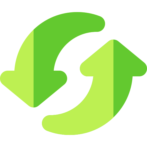 Recycling Basic Rounded Flat icon