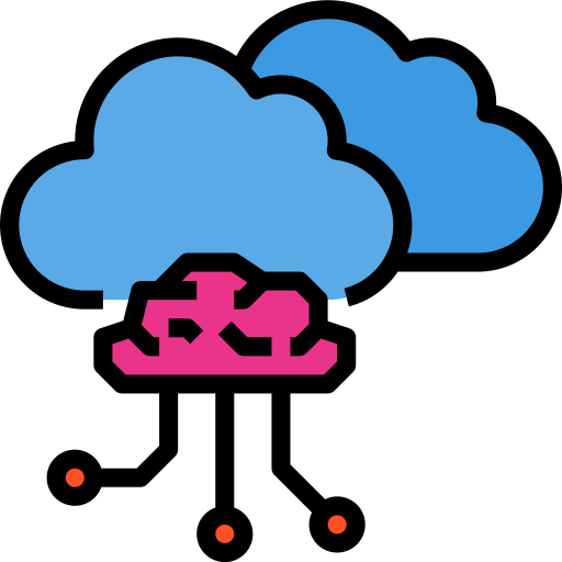 Cloud computing itim2101 Lineal Color icon