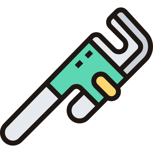 Pipe wrench Meticulous Lineal Color icon