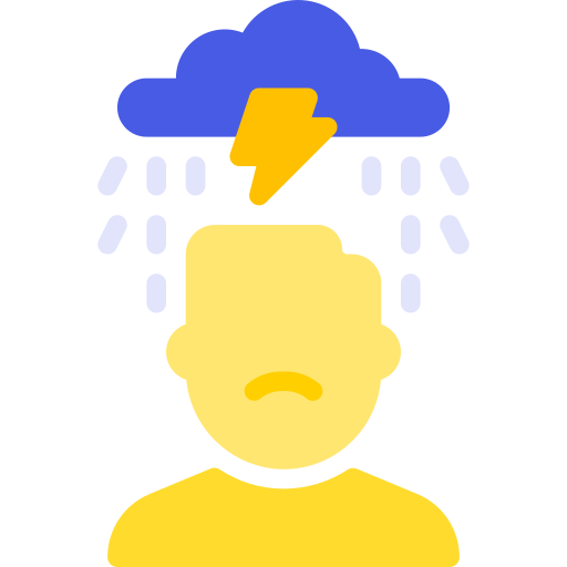 Depressed Berkahicon Flat icon
