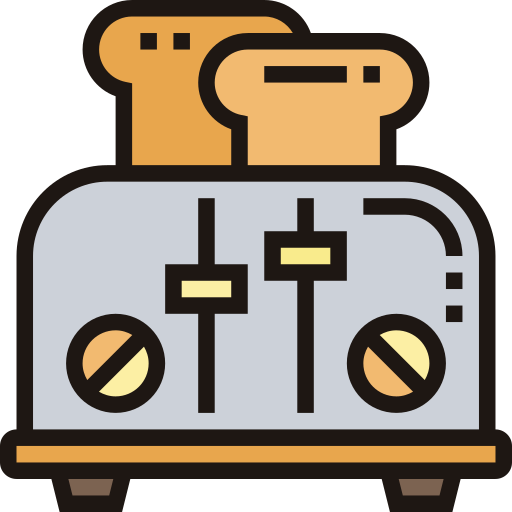 toaster Meticulous Lineal Color icon