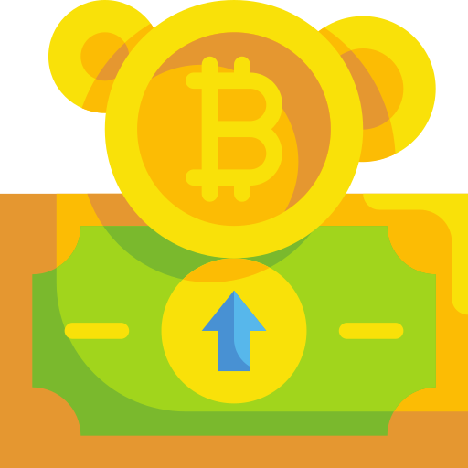 bitcoin Wanicon Flat icoon