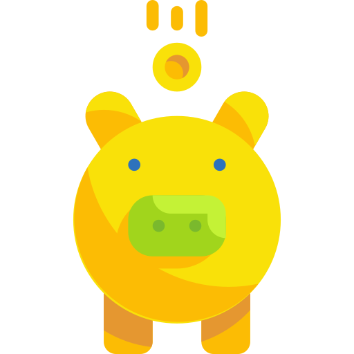Piggy bank Wanicon Flat icon