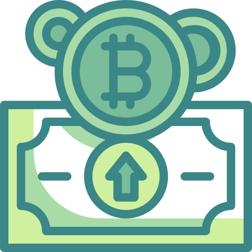 bitcoin Wanicon Two Tone icono