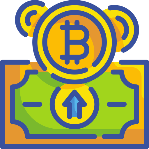 bitcoin Wanicon Lineal Color icono