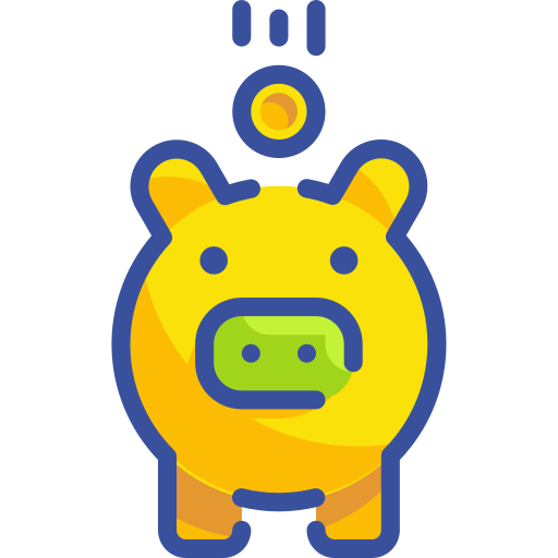 sparschwein Wanicon Lineal Color icon