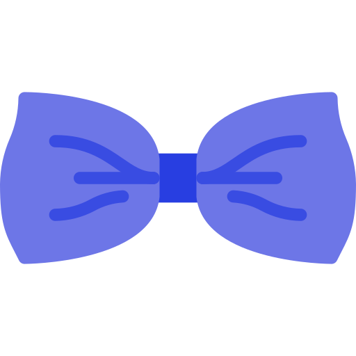 vlinderdas Berkahicon Flat icoon