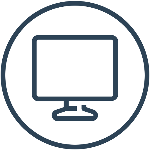monitor Generic outline icono