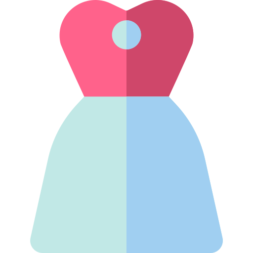 ドレス Basic Straight Flat icon