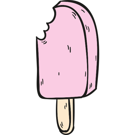 Мороженое Hand Drawn Color иконка