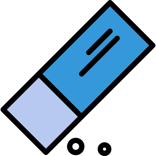 Eraser Special Lineal color icon
