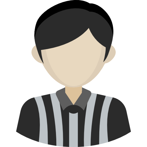 Referee Basic Rounded Flat icon