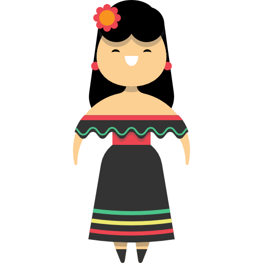 meksykańska kobieta Special Flat ikona