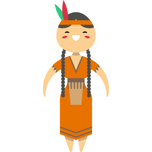 nativo americano Special Flat icono
