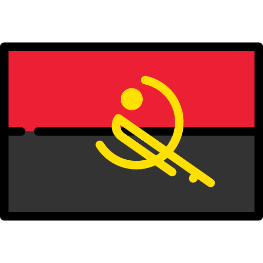 angola Flags Rectangular ikona